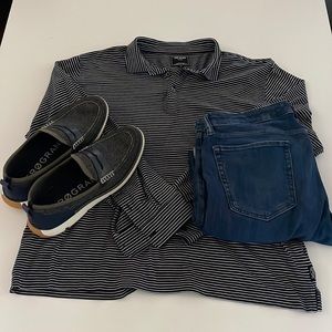 Todd Snyder long sleeve striped shirt